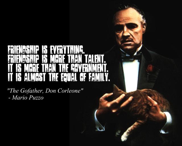 Godfather Quotes; Gotta Love 'em  Uncle Tony and Chooch
